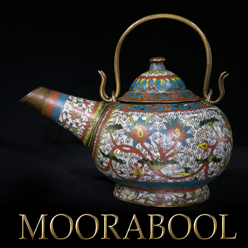 Cloisonné wine pot, early Ming Dynasty, 15th-16th century -0