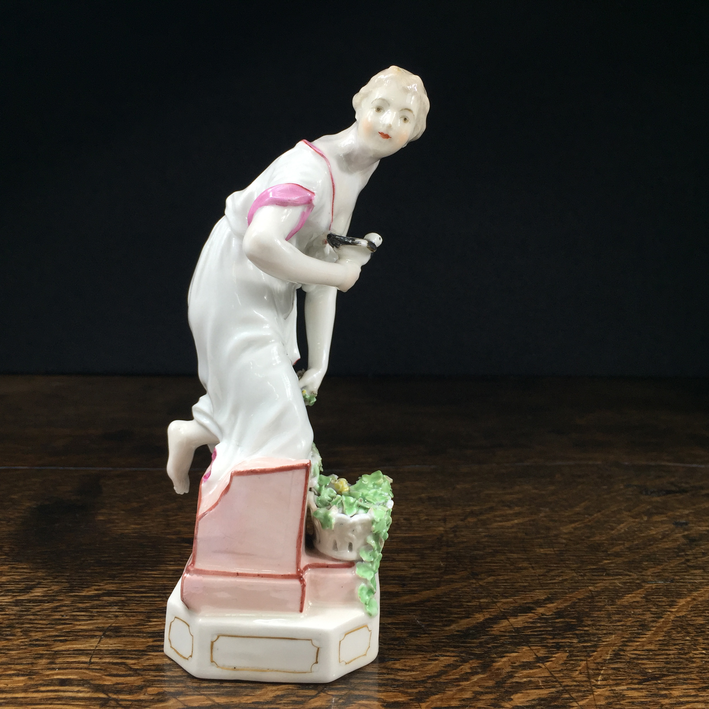 Rare Derby figure 'Sacrifice', previously undocumented, c.1775-0