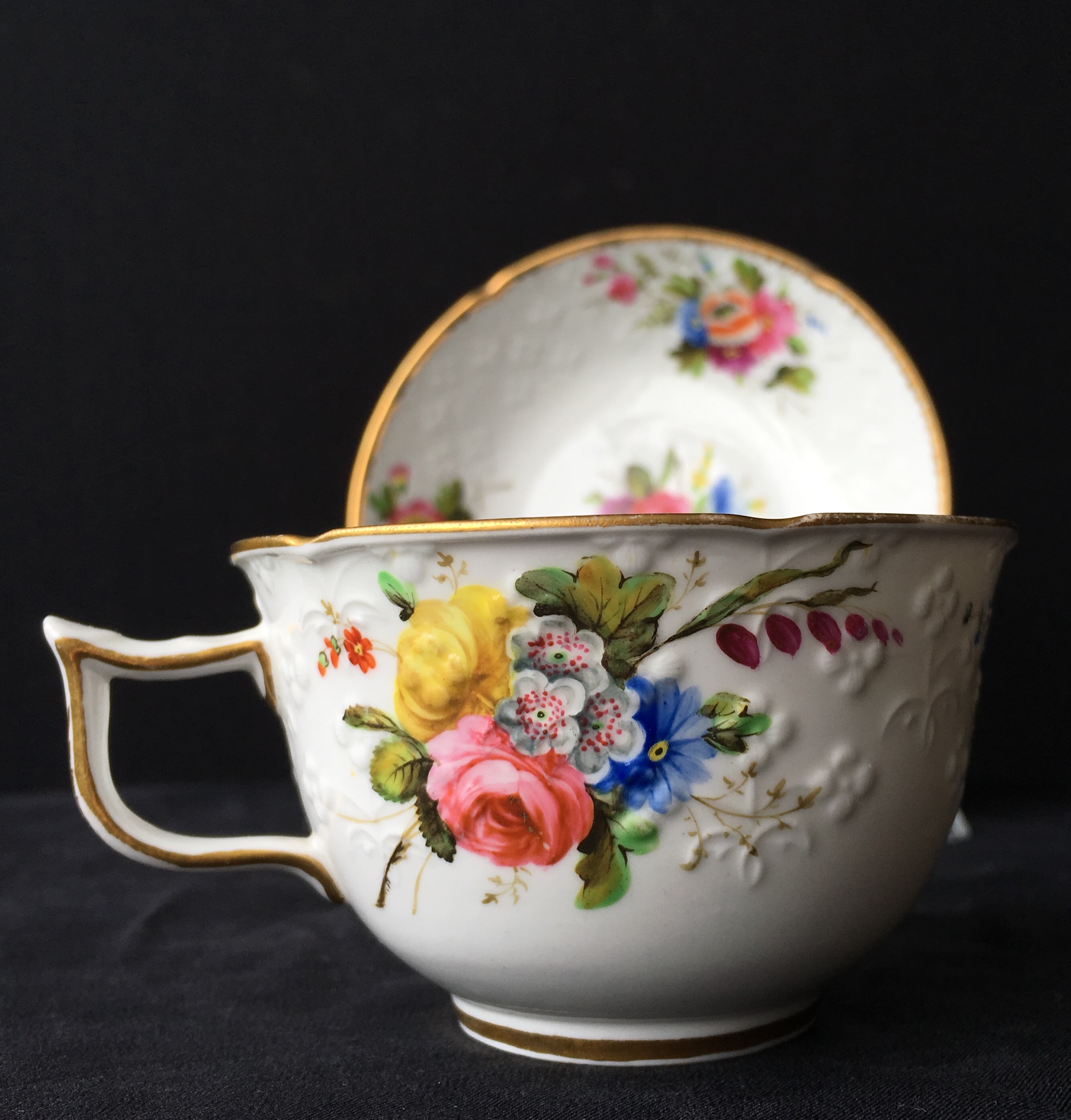 spode miniature cup and saucer
