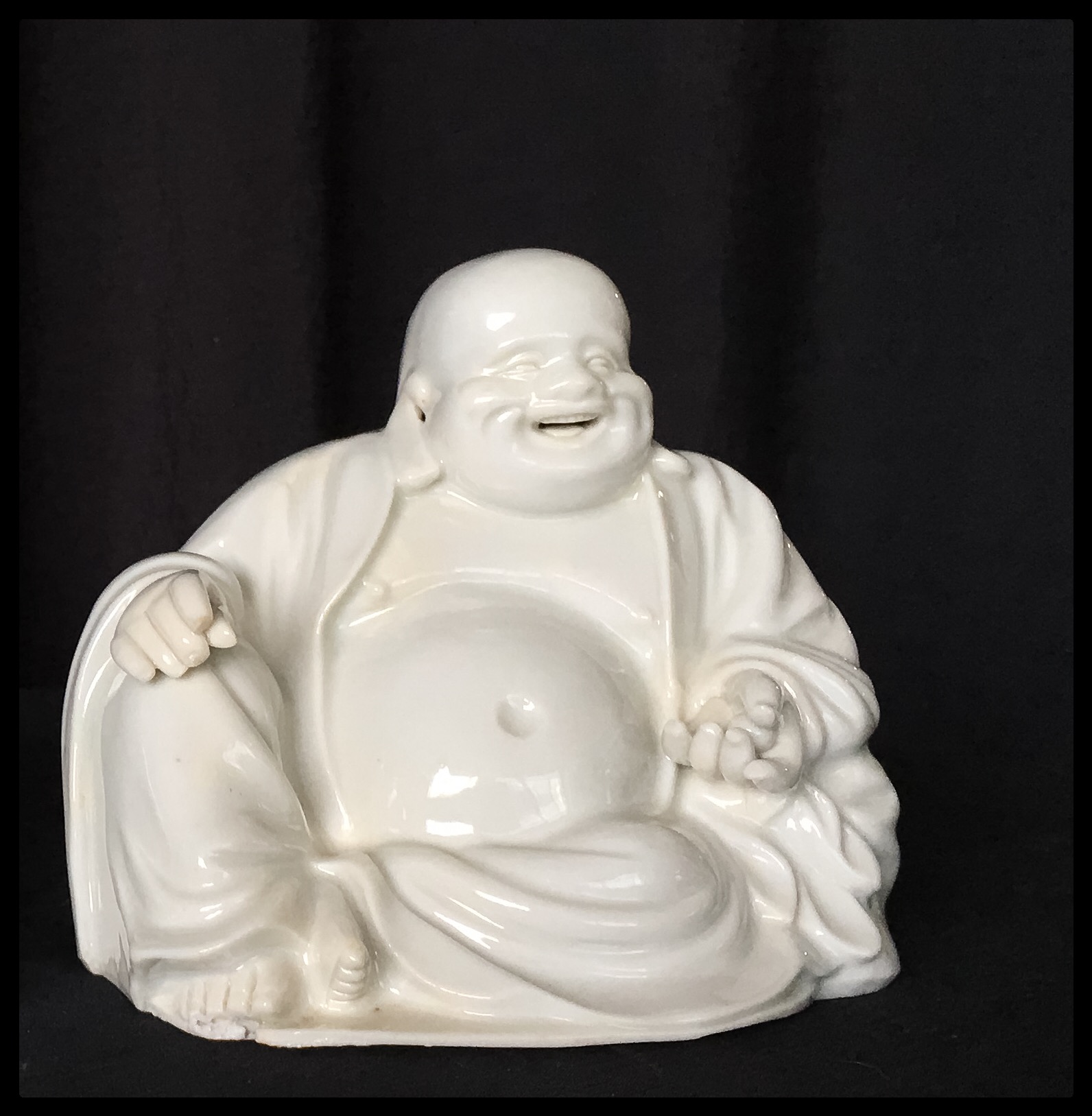 Chinese porcelain Budai, Kanxi circa 1680-0