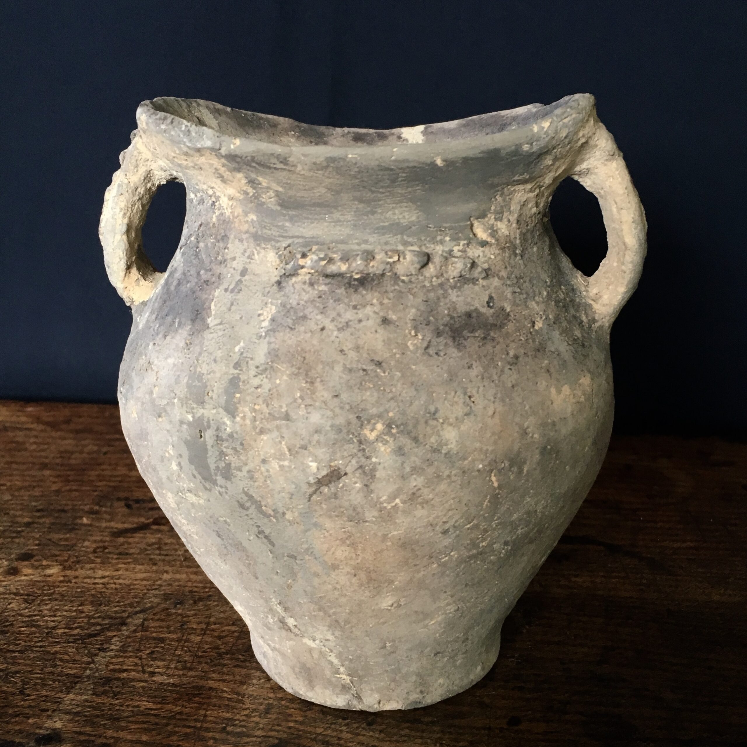 Chinese Neolithic pottery jar, Yangshao culture, Circa 2,500 BC-0