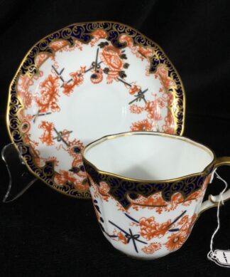 Royal Crown Derby cup & saucer, Imari pattern, c. 1910-0