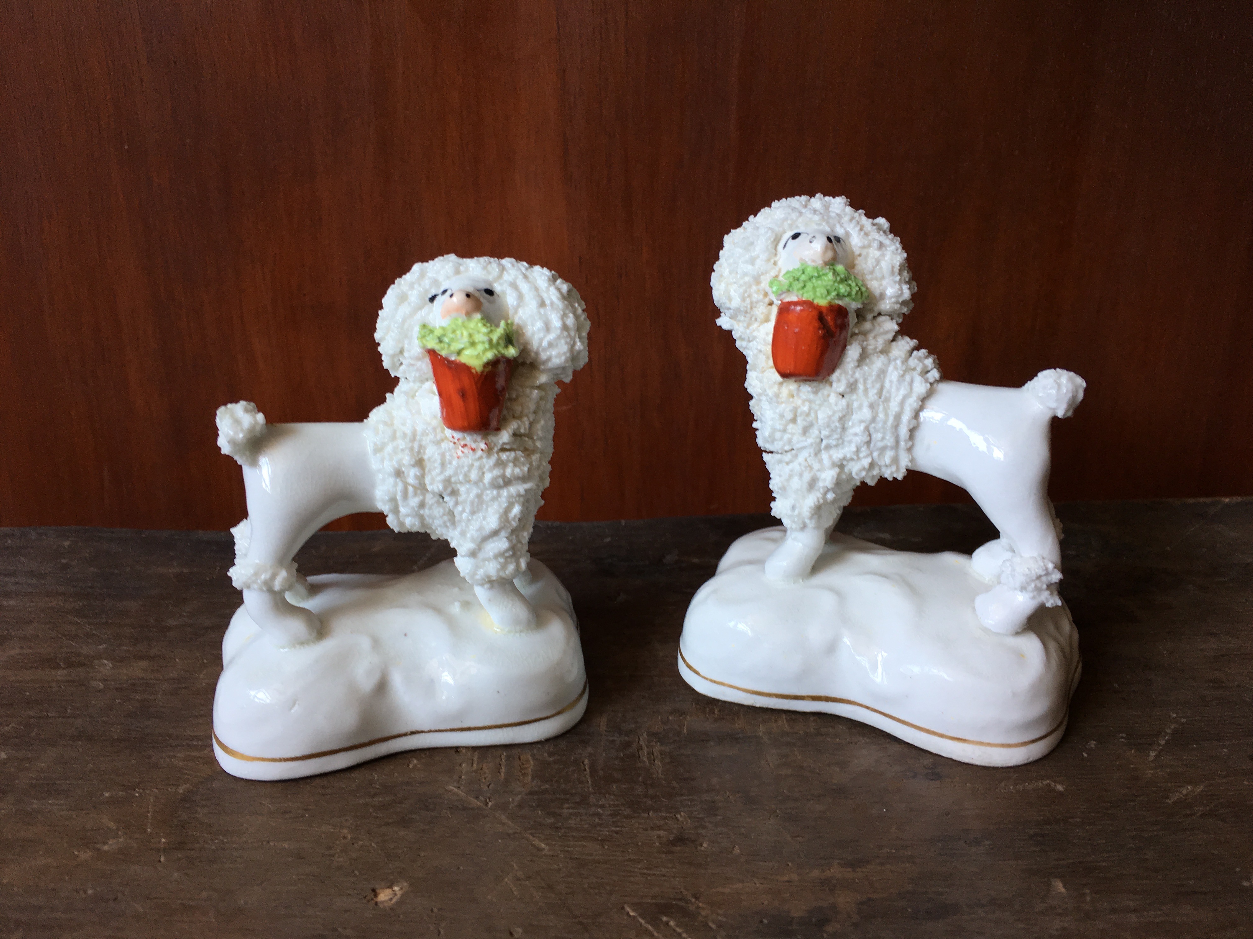 porcelain dogs