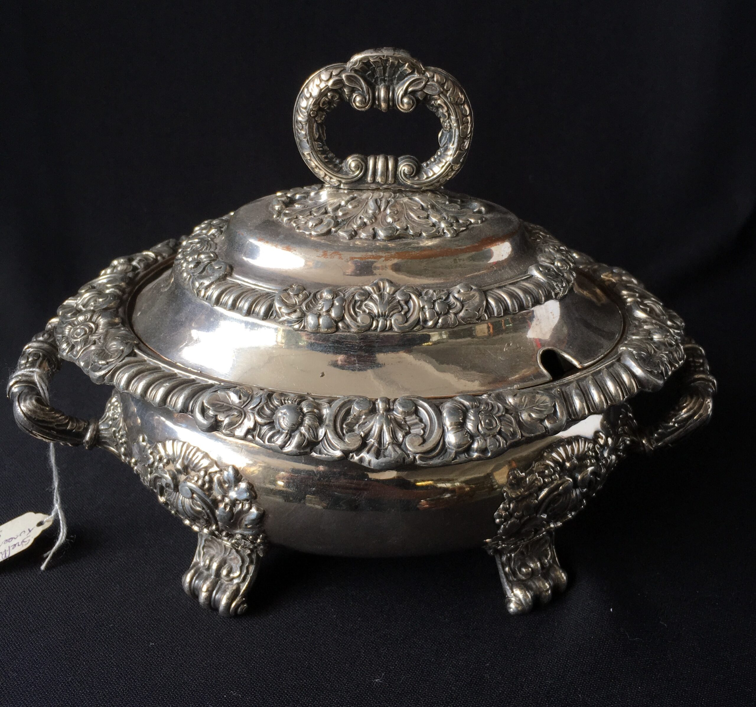 Small Old Sheffield Plate sauce tureen, c.1825-0