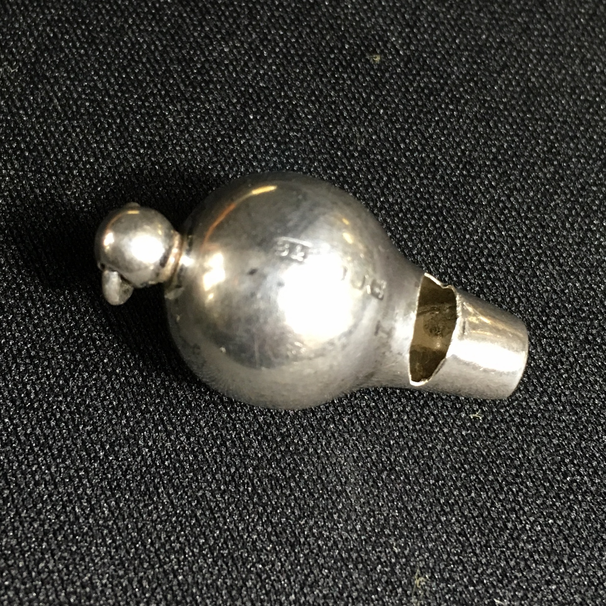 Sterling Silver whistle, Birmingham c. 1900 -0