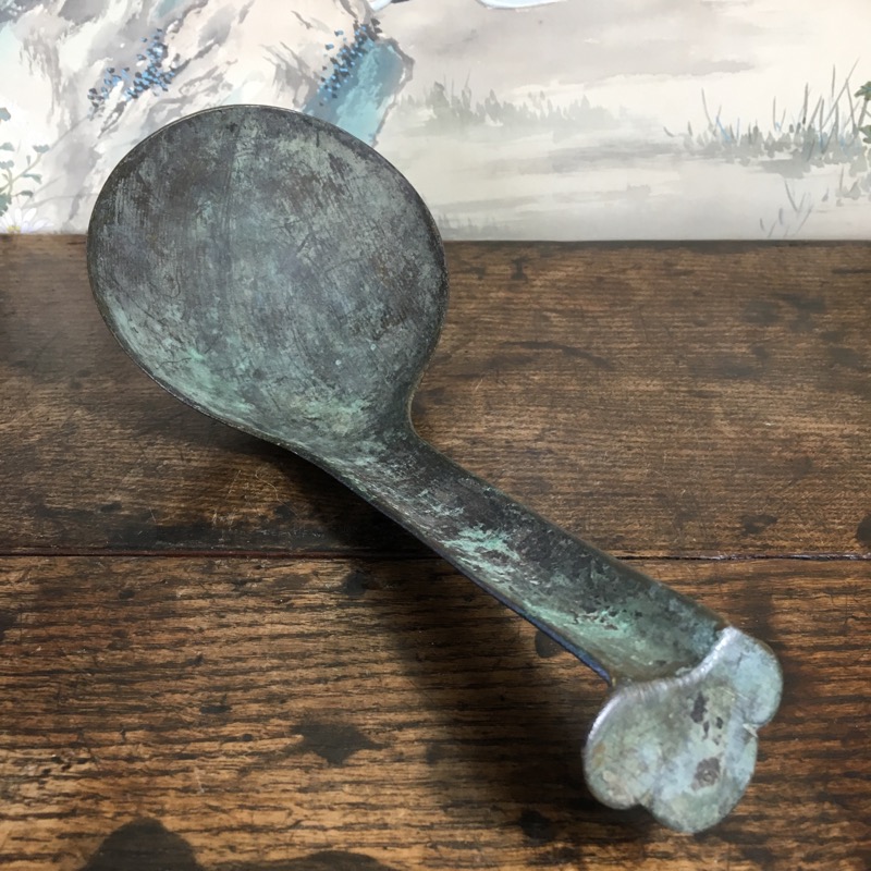 Han dynasty bronze ladle, large size, 206BC-221AD-0