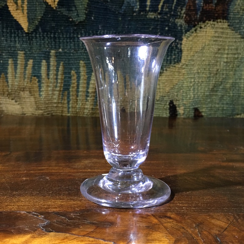 Late Georgian bonnet glass, early 19th century -0