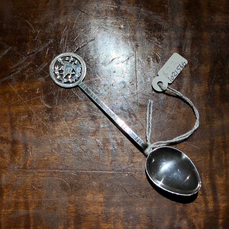 Guatemala Silver souvenir spoon, c.1920-0