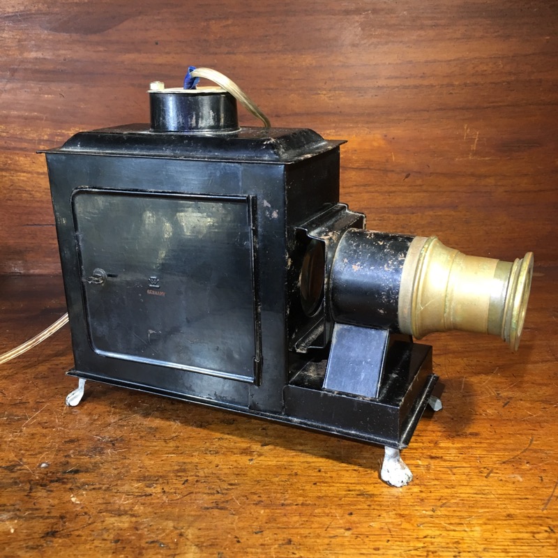 Victorian magic lantern with 11 ‘Arabian Fairytales’ slides, c. 1890 ...