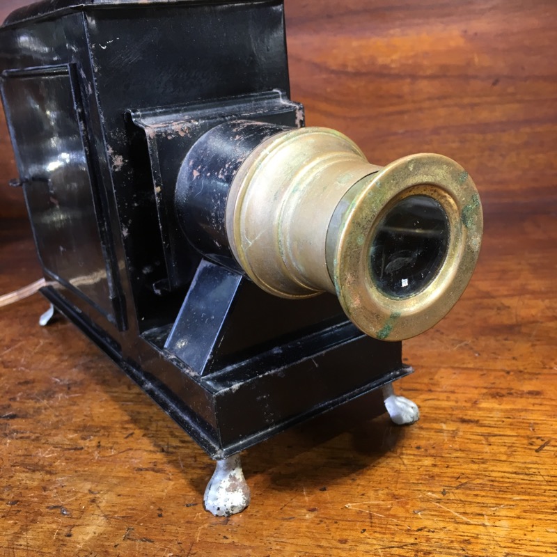 Victorian magic lantern with 11 ‘Arabian Fairytales’ slides, c. 1890 ...