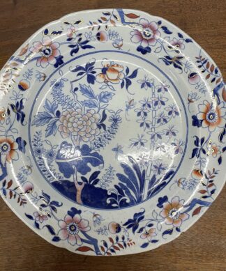 Copeland & Garrett ironstone plate, Imari pattern, c. 1820