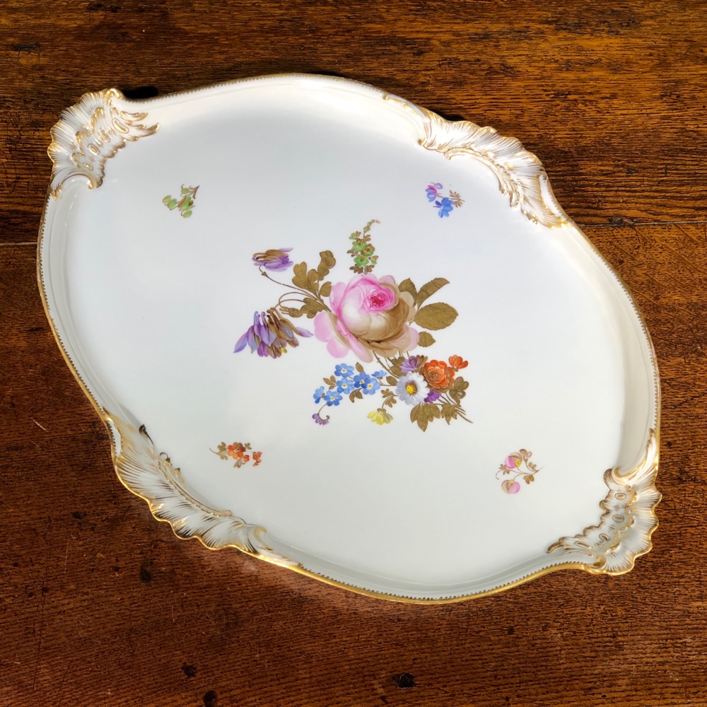 Meissen tray, circa 1870