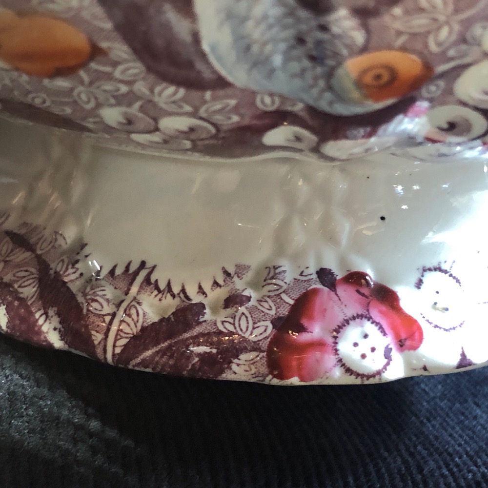 Deakin & Bailey pottery punch bowl, documentary IMPERIAL FAIENCE mark