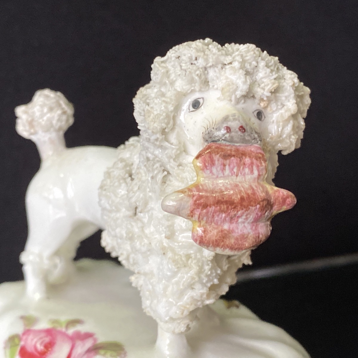 vintage porcelain poodles