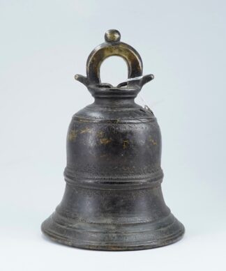 Bronze Indian Temple Bell, 18th Century or earlier