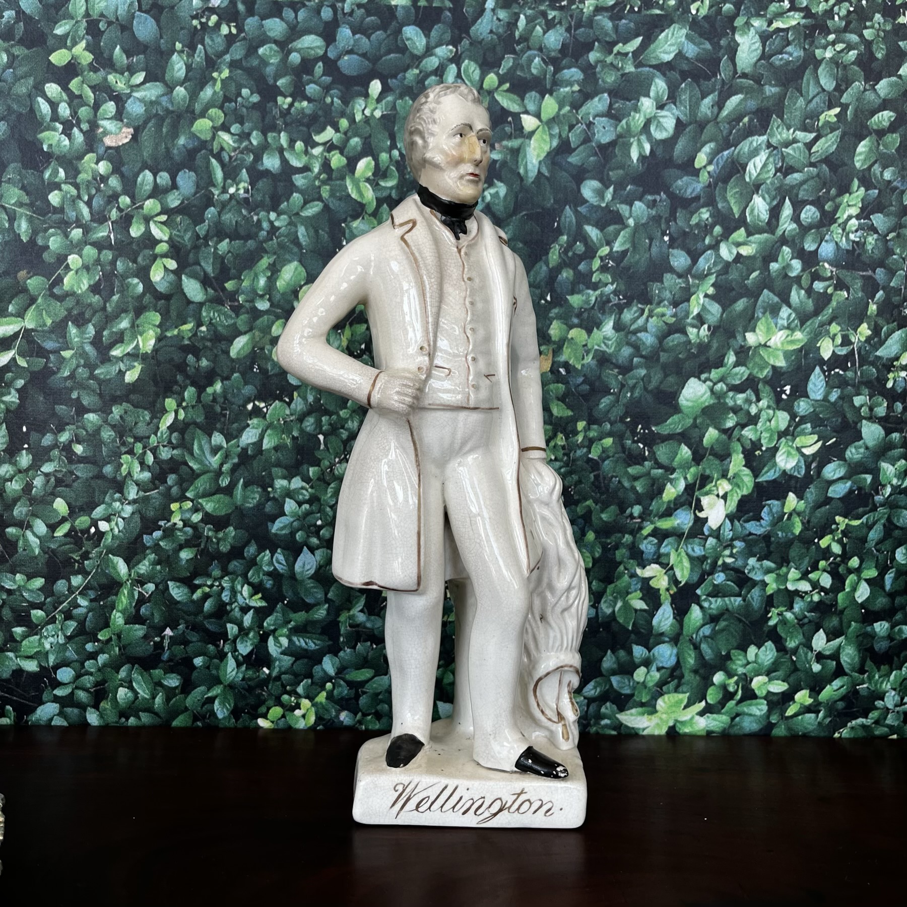 Staffordshire figure of the Duke of Wellington, circa 1860