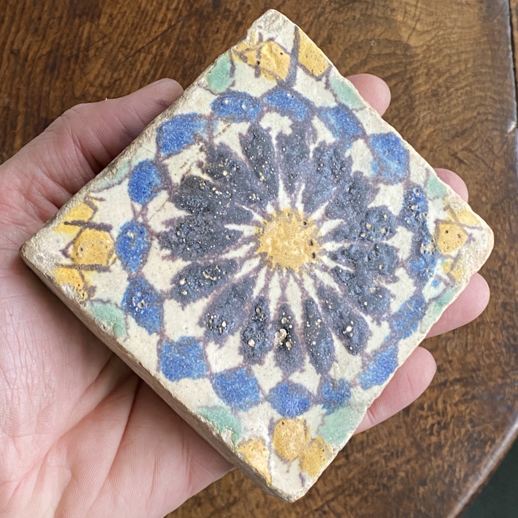 Spanish Maiolica 17th c. Tile