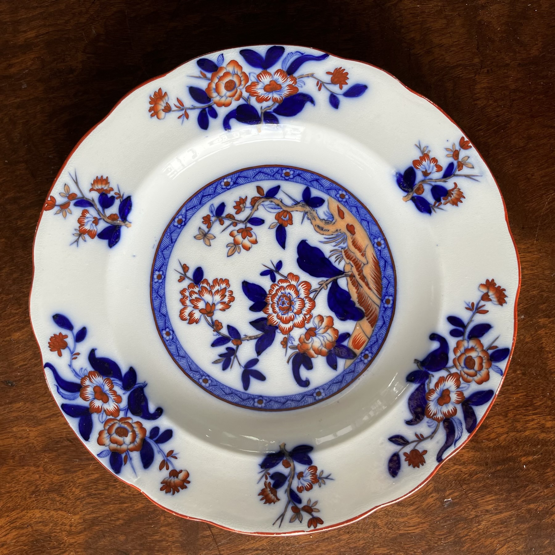 Spode plate with Imari colours C.1835