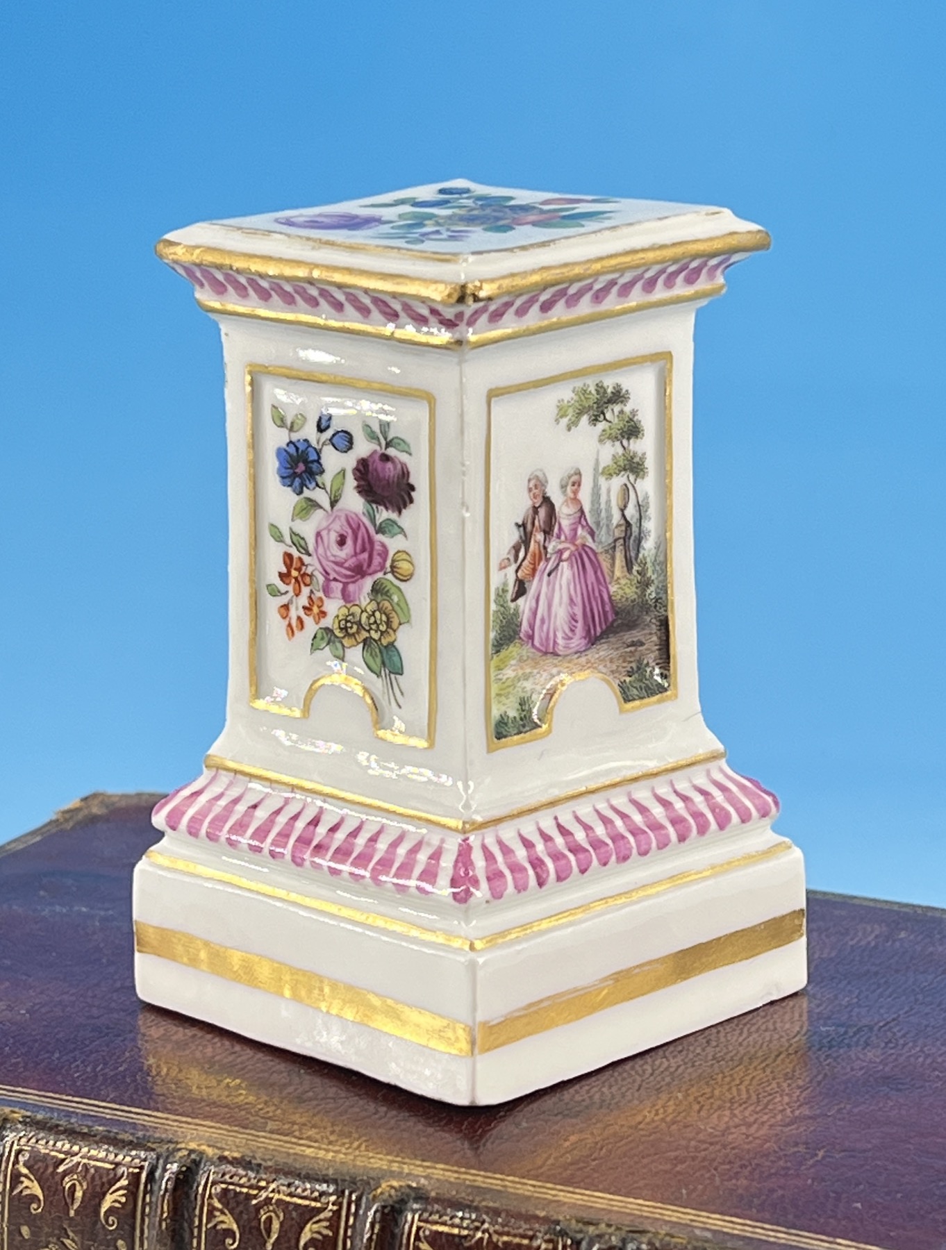 Meissen Style Pedestal