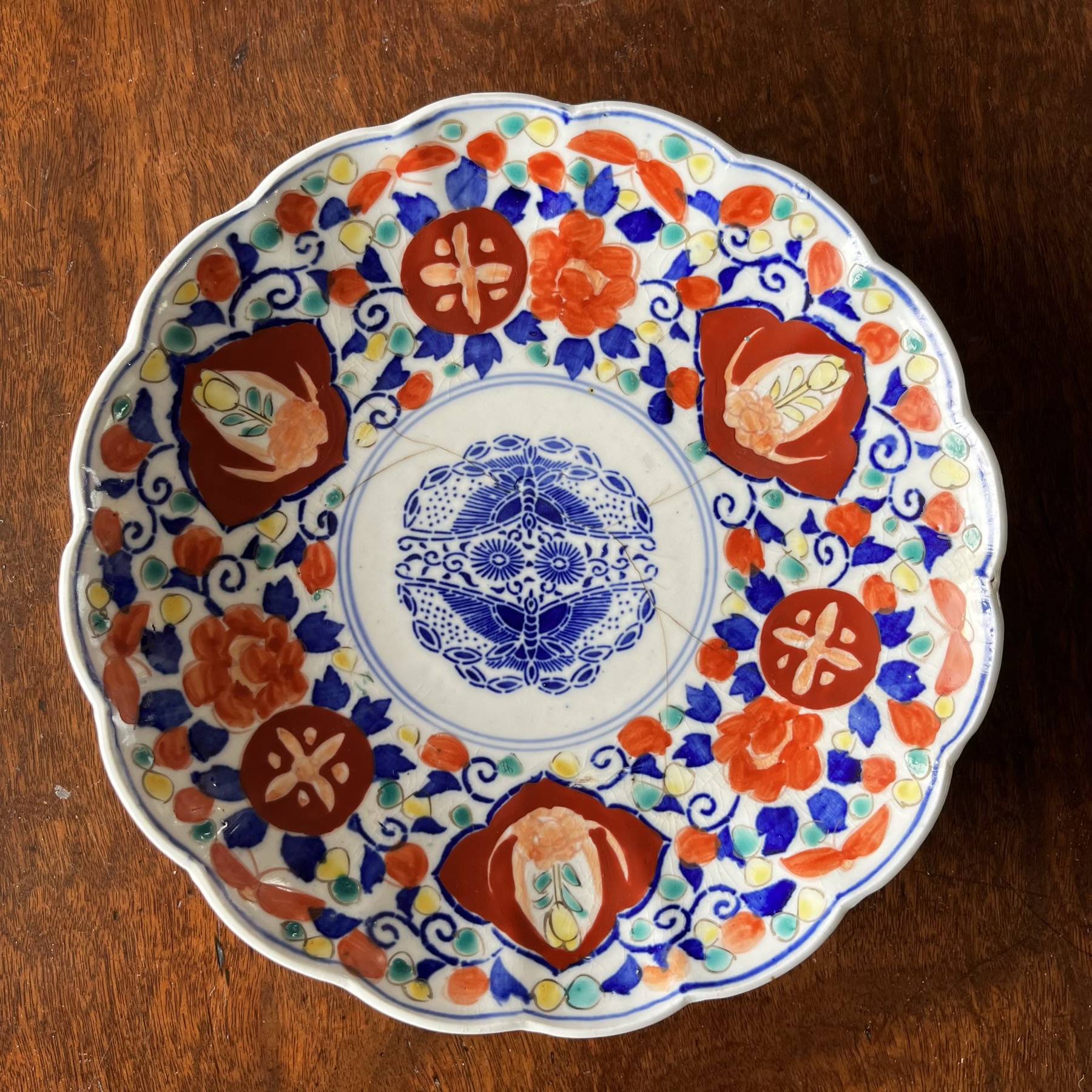 Japanese Imari plate C.1900