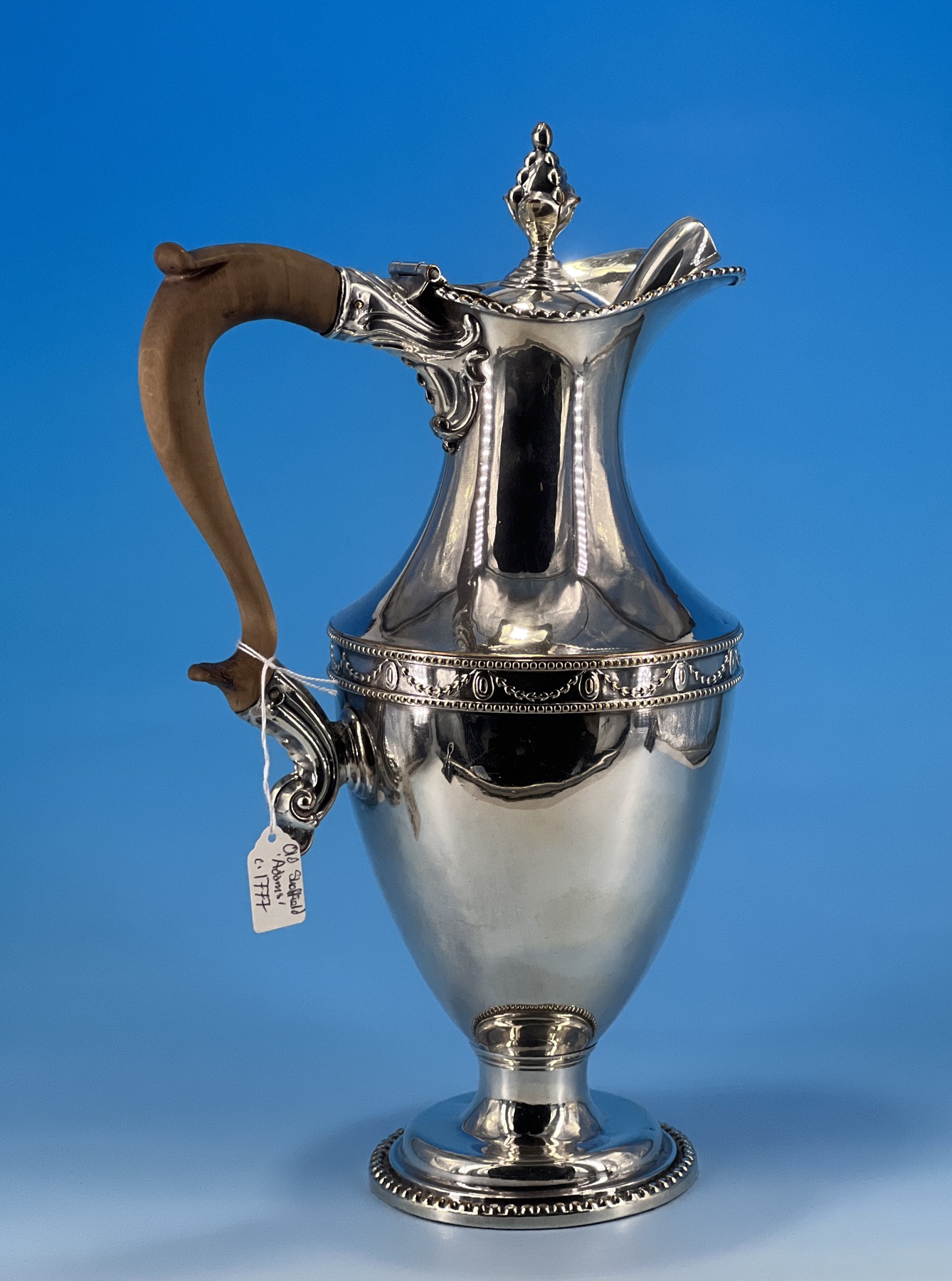 Adams design claret Jug, Mathew Fenton & Co c.1777