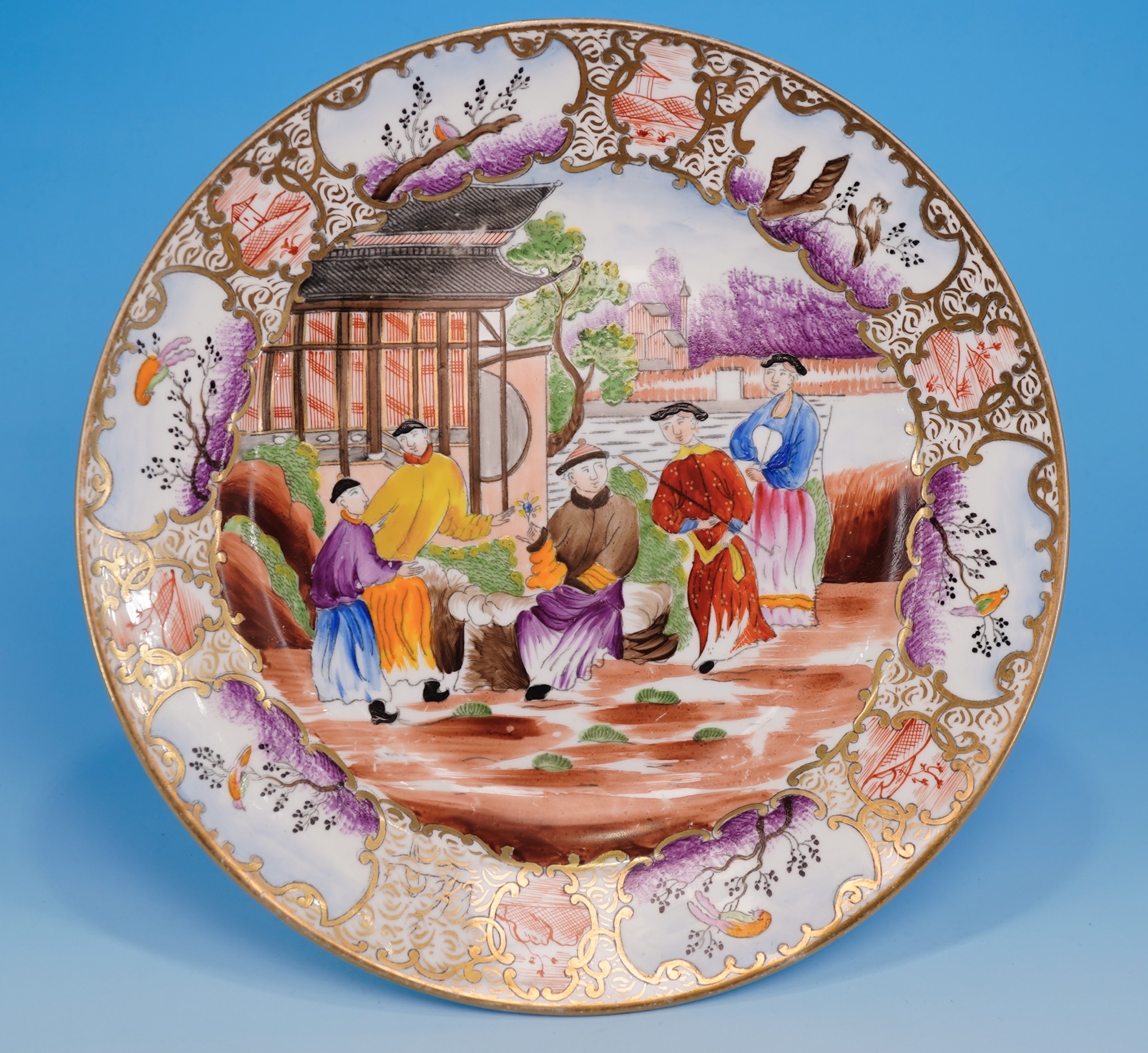 Swansea Chinoiserie Plate c. 1815-17