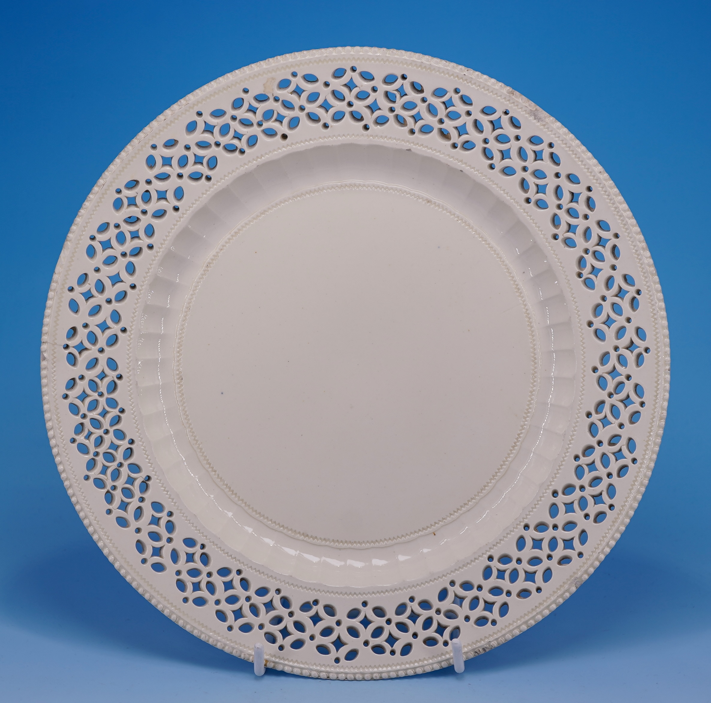 Leeds Creamware Plate