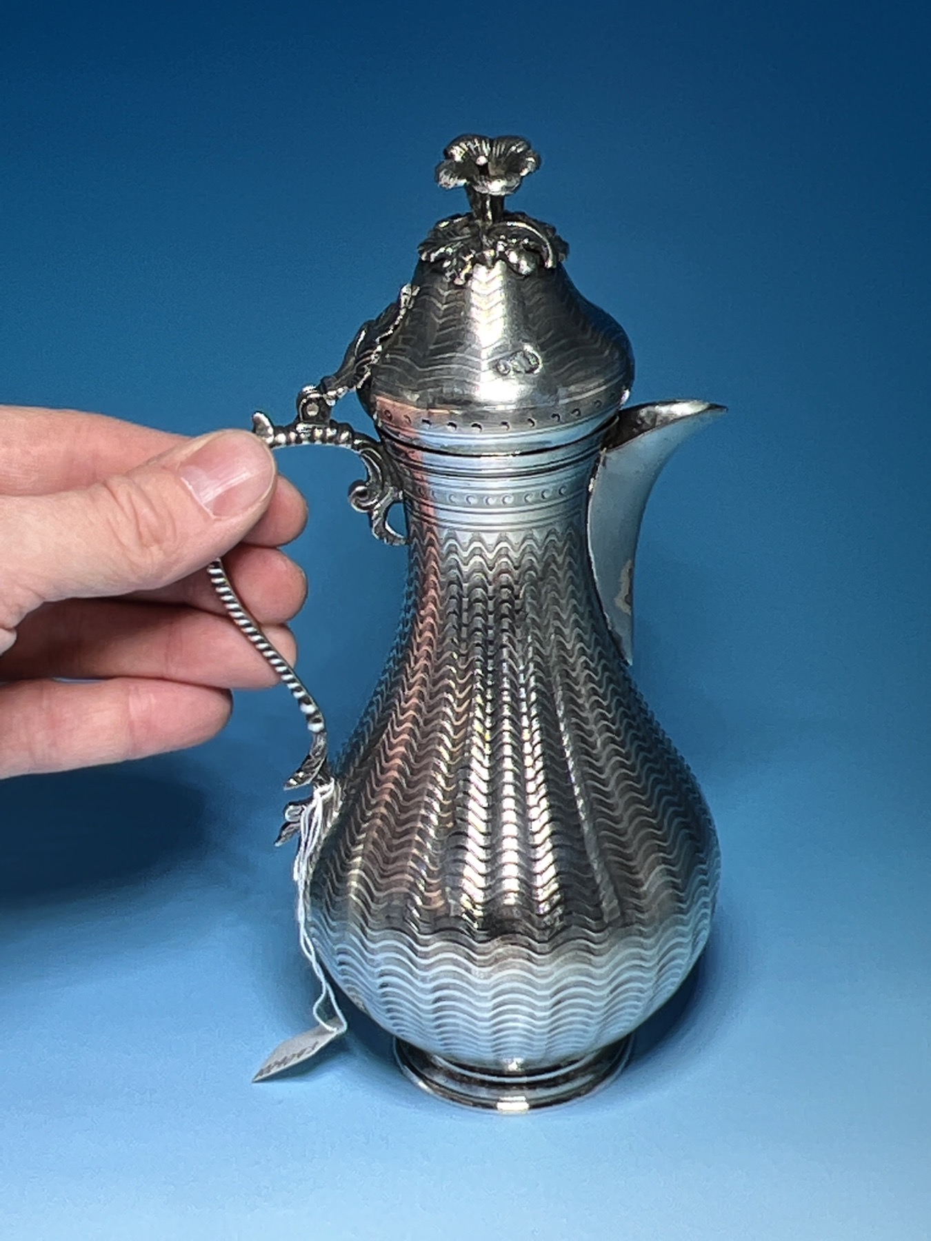 Egyptian Silver Coffeepot
