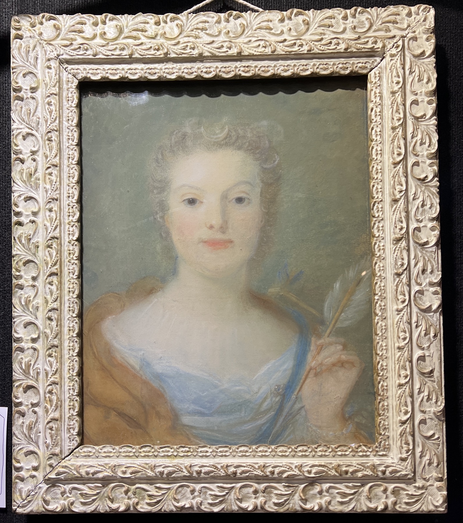 FreshDiscovery – 1751 Pastel by Perronneau, finest portraitist of his day.