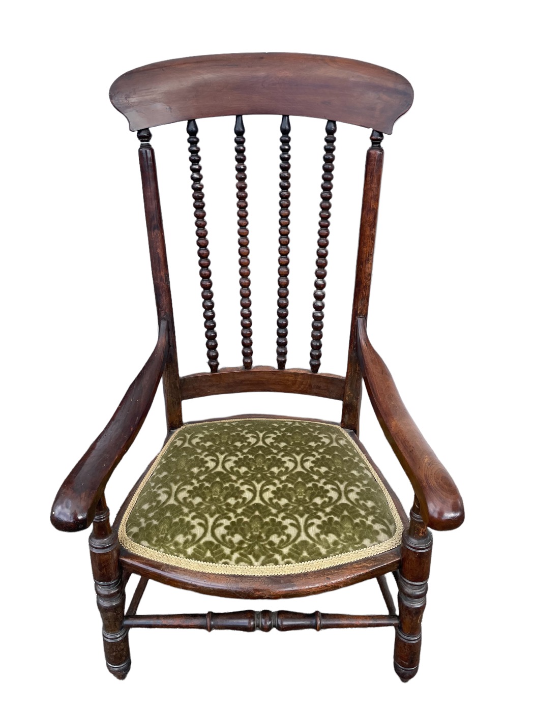 antique victorian nursing chair