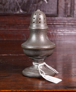 Pewter pepper pot, English early 19th century