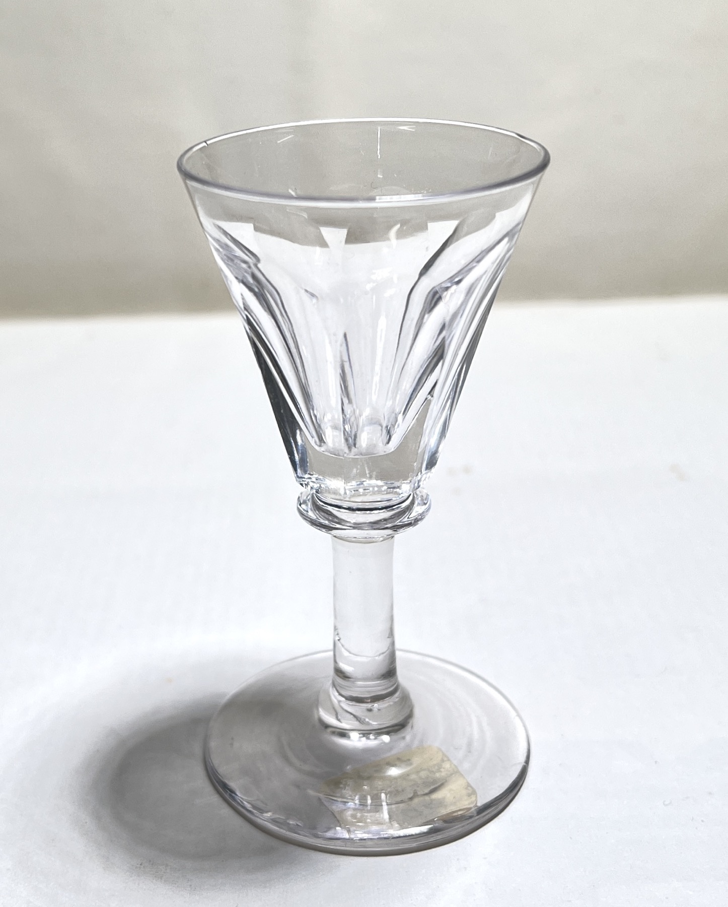 Georgian deceptive cordial glass  C. 1820