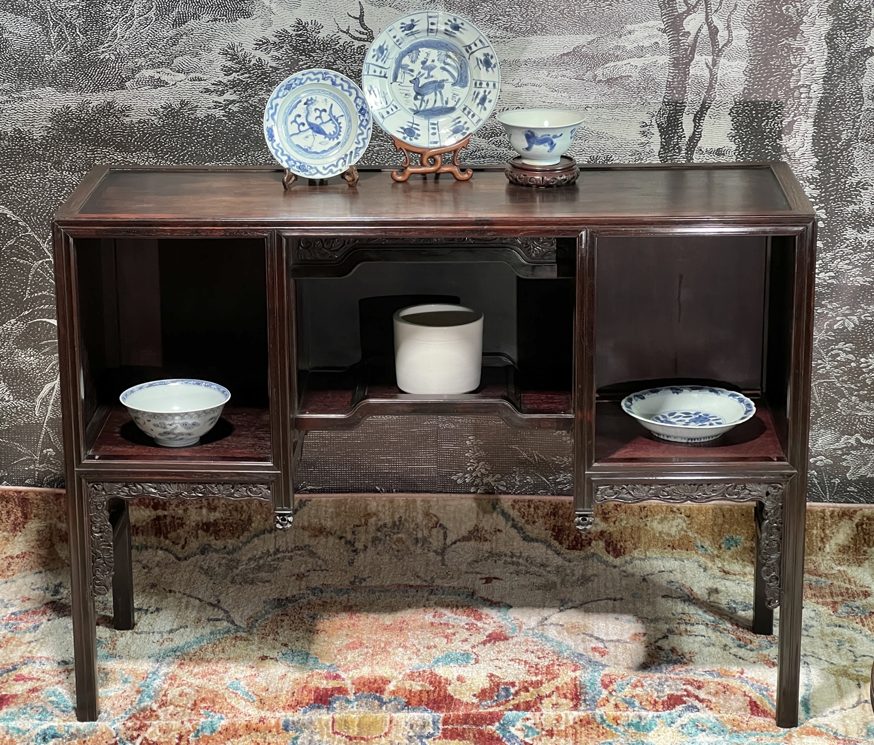 Chinese Hardwood Sideboard