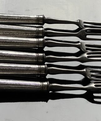 Georgian Sterling Silver Cutlery at Moorabool Antiques, Geelong