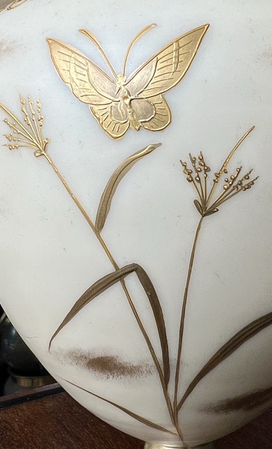Webb Butterfly on a vase at MOORABOOL ANTIQUES
