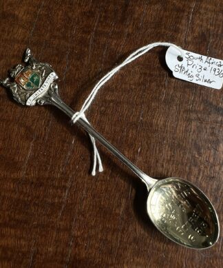 Sterling Silver S.Africa souvenir Spoon Prize, Birmingham 1936