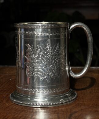 Sterling Silver Christening mug, Barnard & Sons London 1872