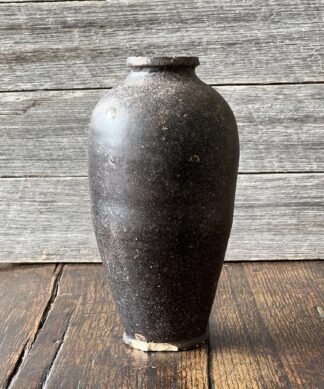 Song Dynasty Mei- Ping, dark brown/black glaze, 11th-12th century AD