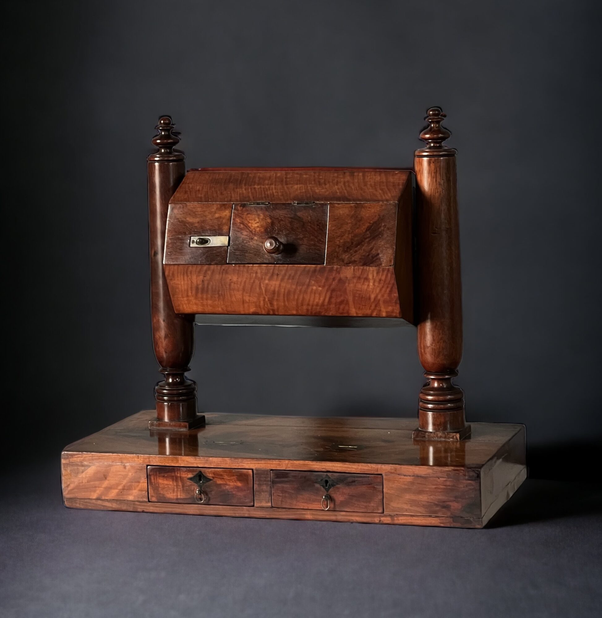 Mahogany Voting Machine, 19th century