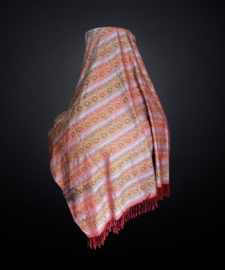 Cashmere Paisley finely woven shawl, Australian provenance 1861, mid-19th C