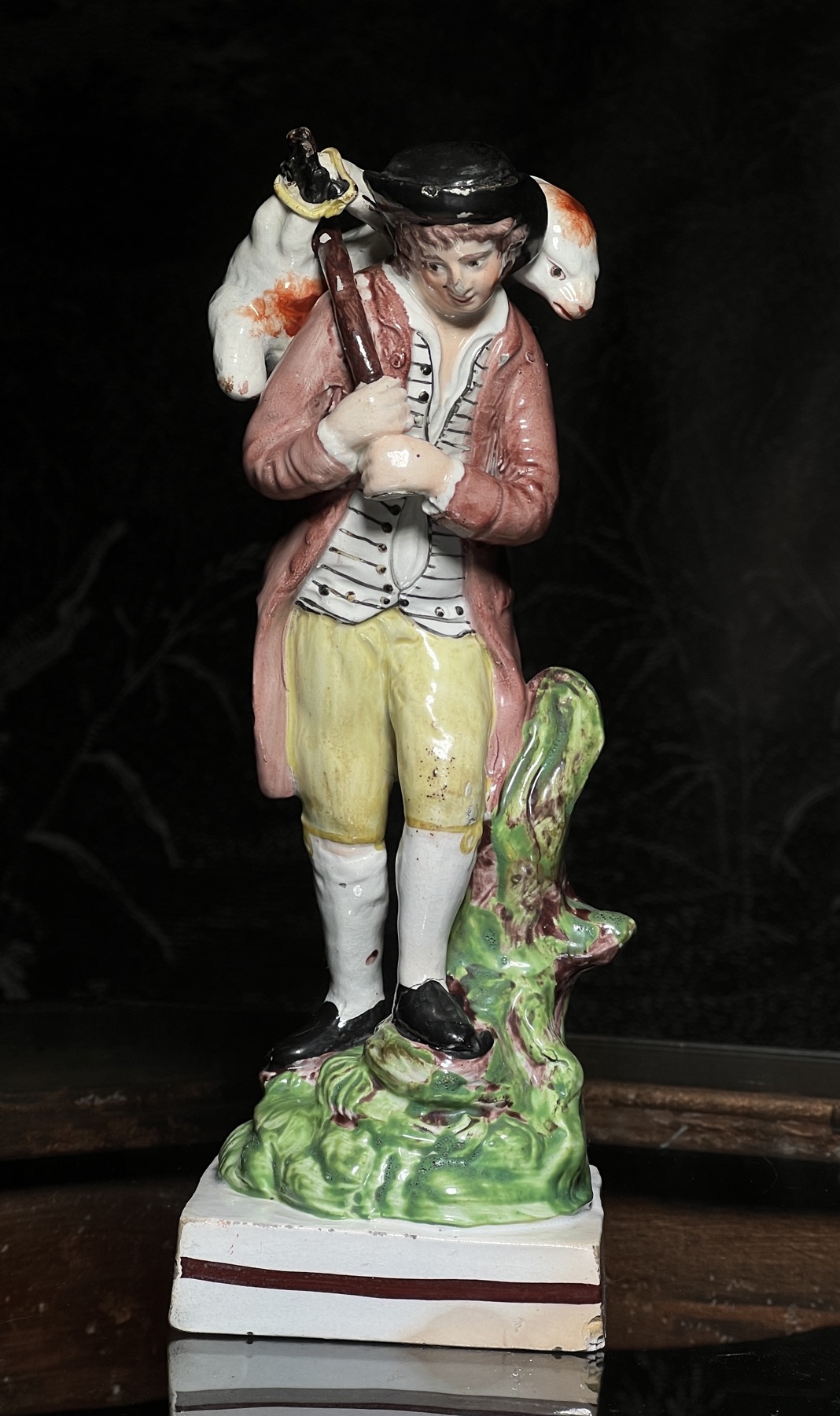 The Lost Sheep Returns, Woods Staffordshire figure c. 1790