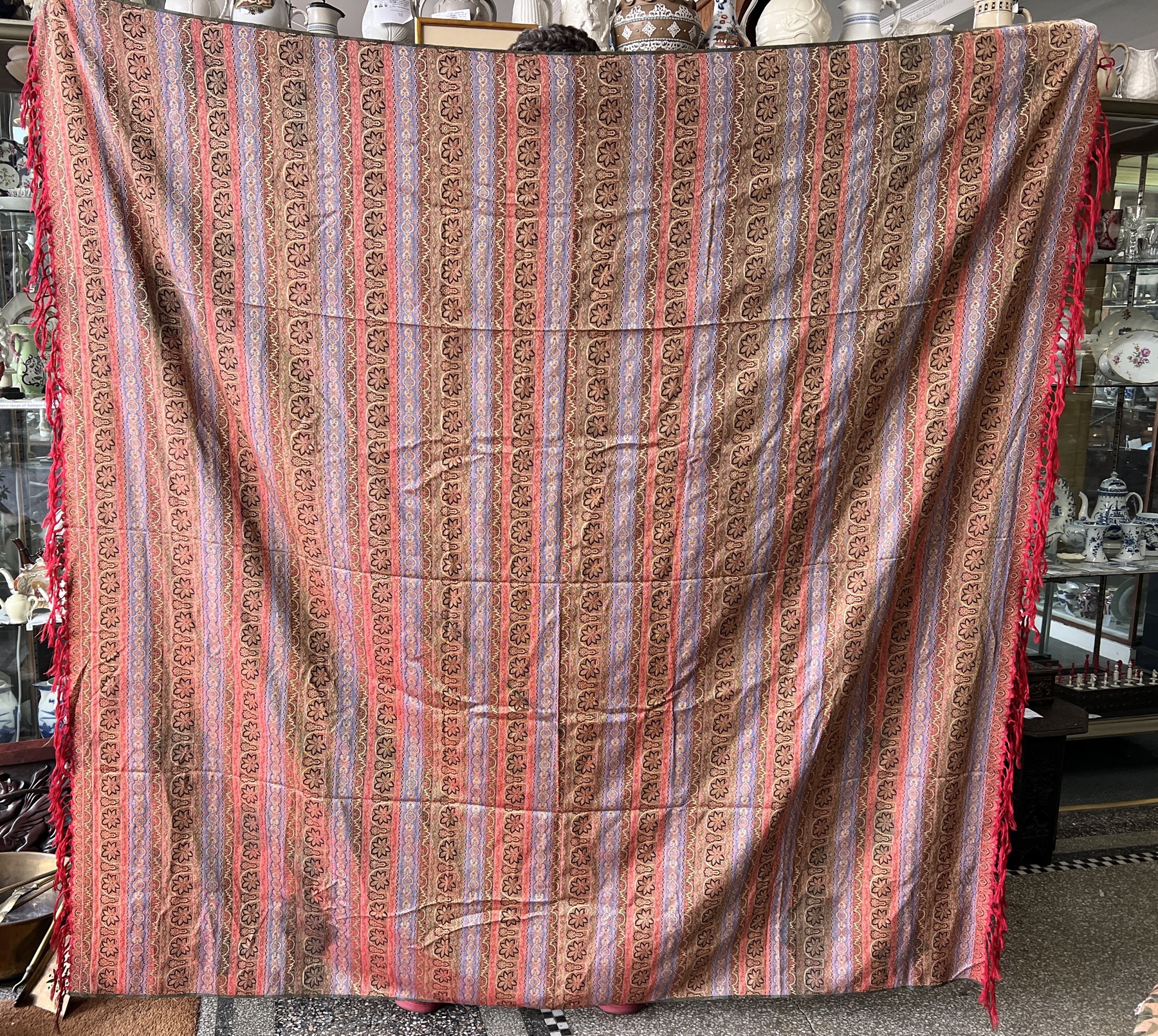 Paisley Cashmere Shawl , mid 19th century 