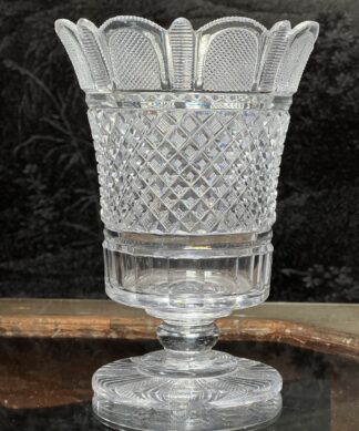 Victorian cut glass 'Celery Vase', 19th century