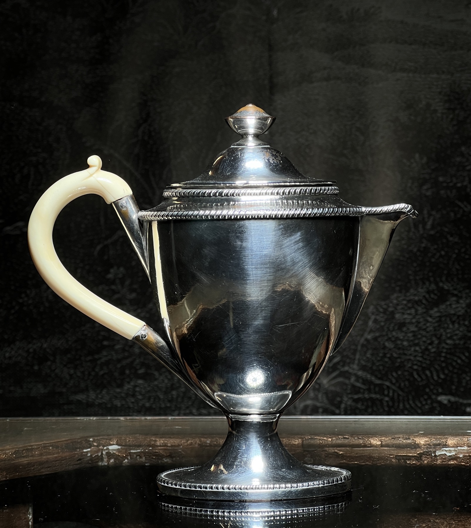 Georgian Silver Hot Water Urn by William and Peter Bateman