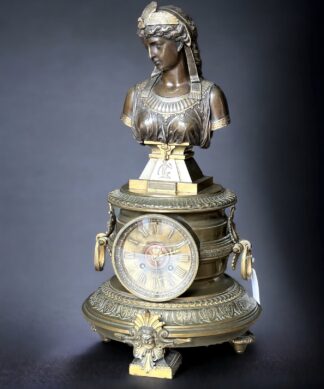 French Cleopatra Clock c.1895