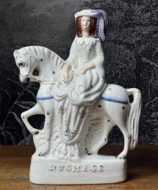 Staffordshire equestrian figure, 'Duchess' , c. 1870