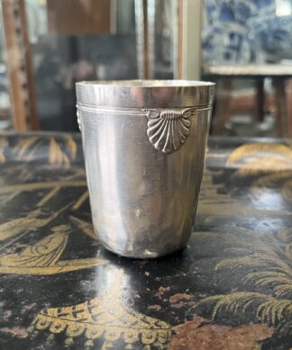 Small French beaker, .950 silver c.1870