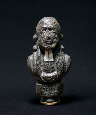 John Wesley bust - horn seal, 1839