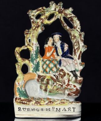 Highland Mary & Robbie Burns, Staffordshire Figure c. 1865