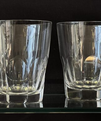 Pair of Whiskey Tumblers, 20th C.